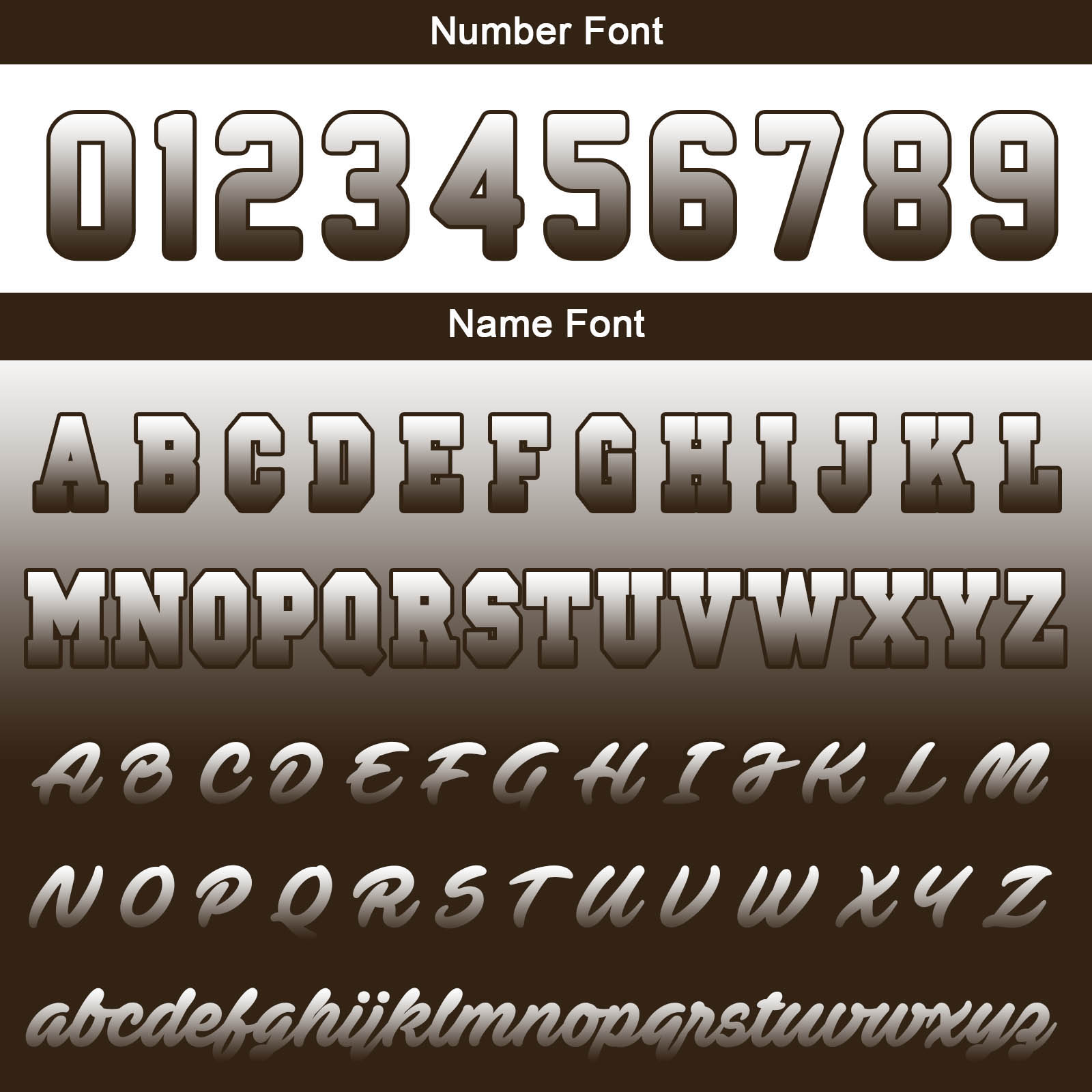 Custom White Brown Gradient Varsity Jacket for Men Women and Youth with Personalized Letterman Jacket 