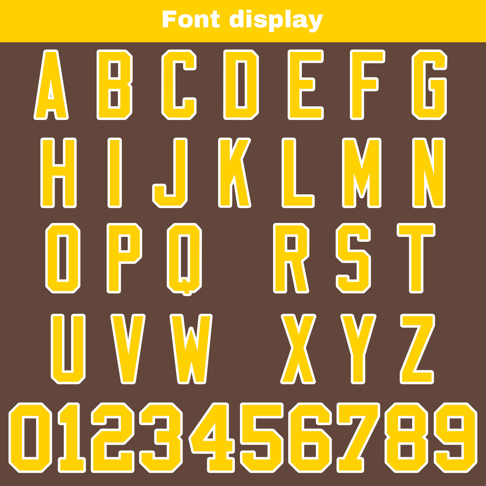 Custom Brown Yellow Football Jersey Personalized Football Shirts for Men Printed Team Name Number Logo