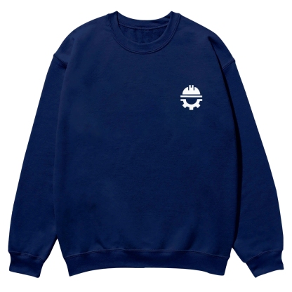 Civil Engineer Pattern Crew Neck Sweatshirt-moweekender