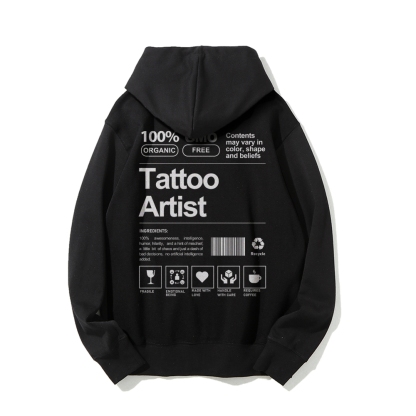 Tattoo Artist Casual Hoodie-moweekender
