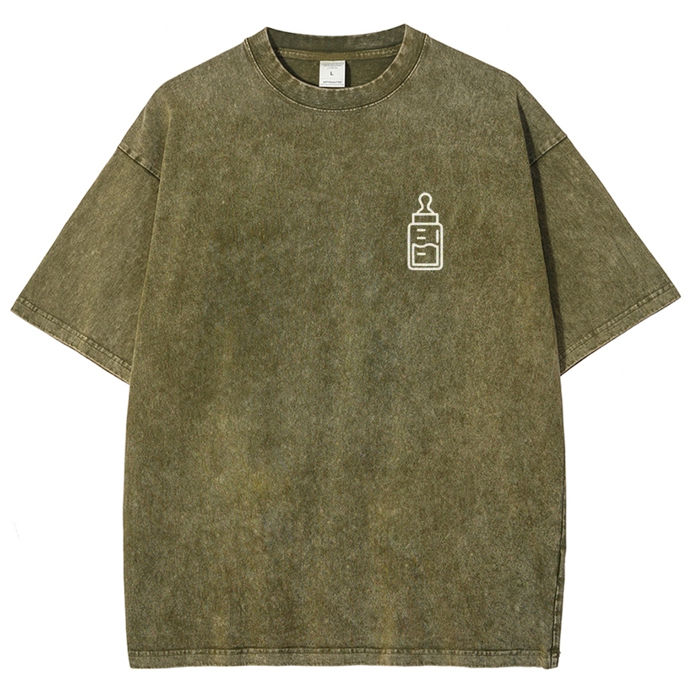 Childminder Unisex Fit Washed T-Shirt-moweekender