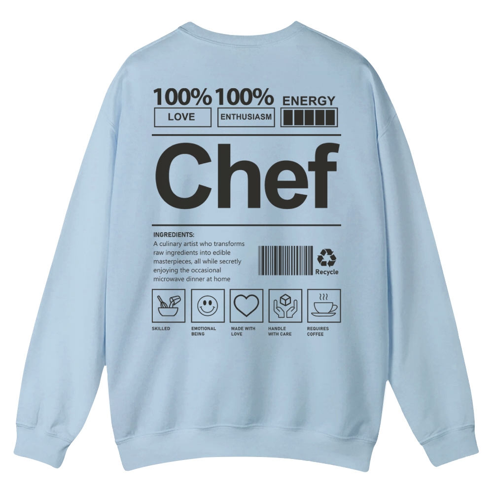 Chef Casual Crewneck Sweatshirt-moweekender