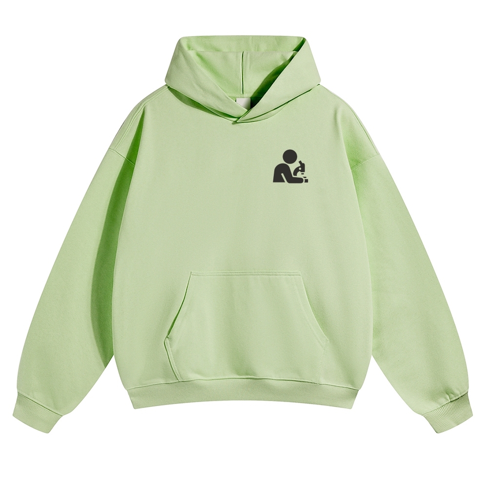 Laboratory Scientist Solid Color Hoodie-moweekender
