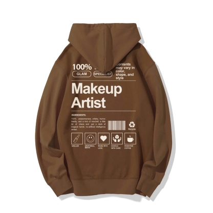 Makeup Artist Casual Hoodie-moweekender