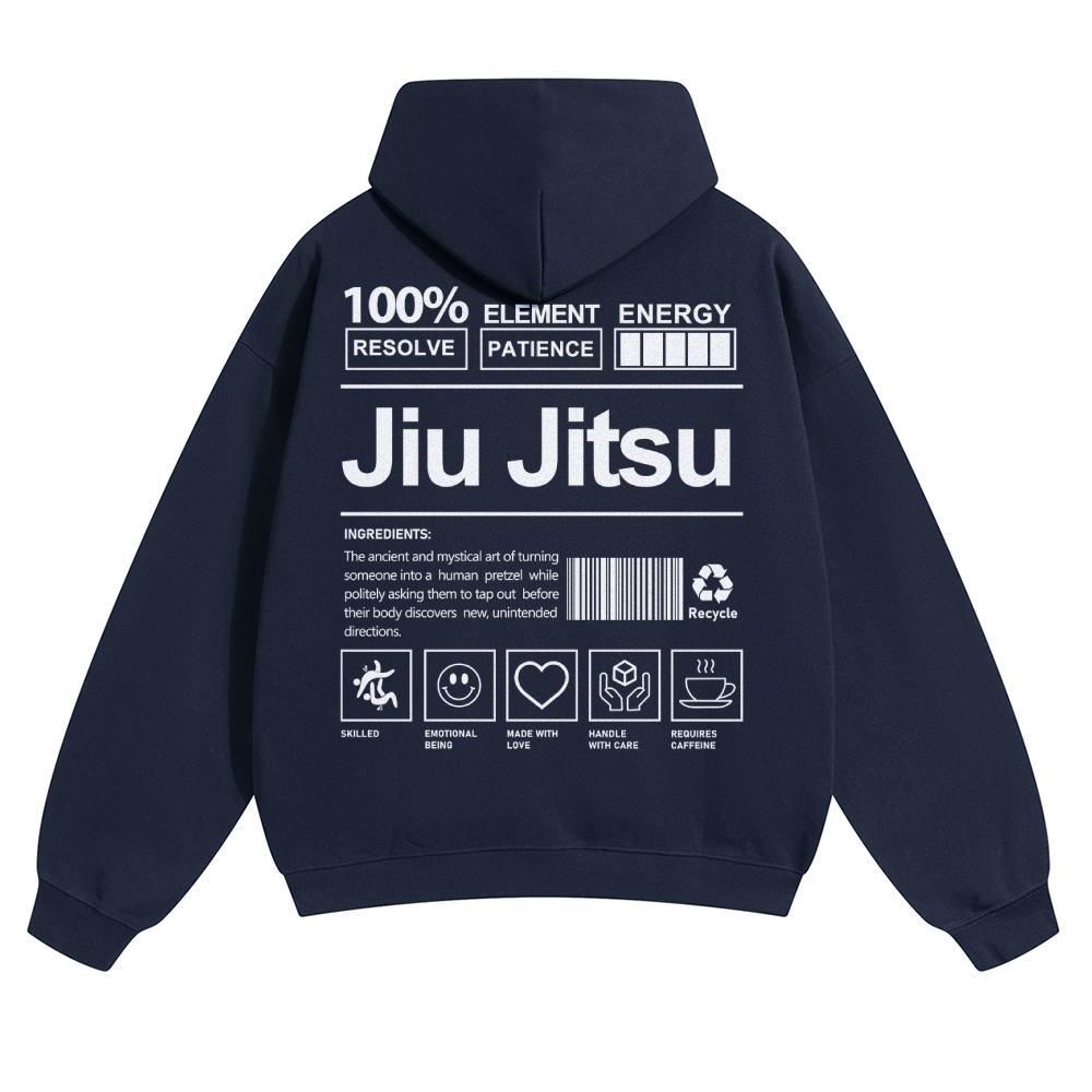 Jiu Jitsu Unisex Casual Anime Print Hoodie-moweekender