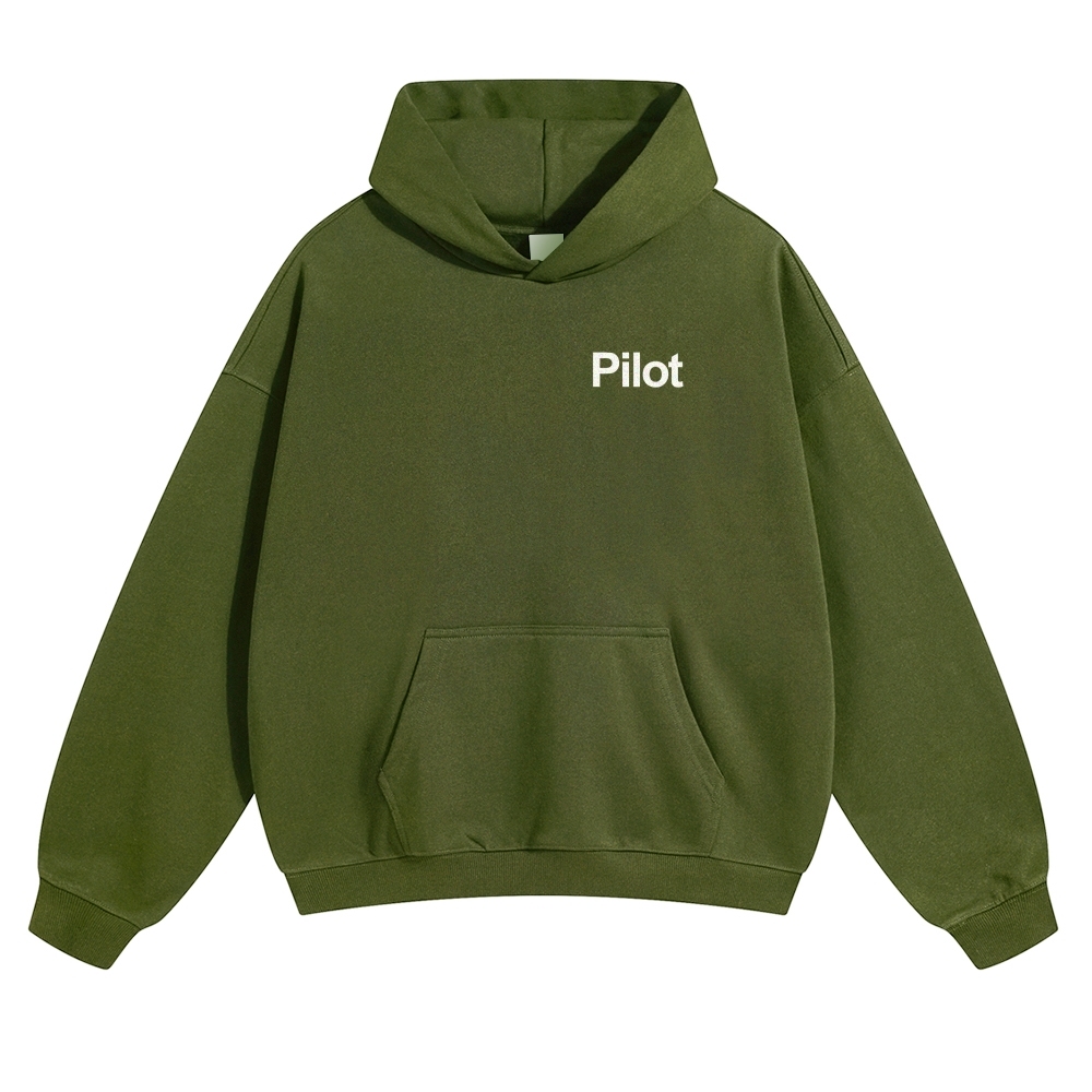 Pilot Solid Color Hoodie-moweekender