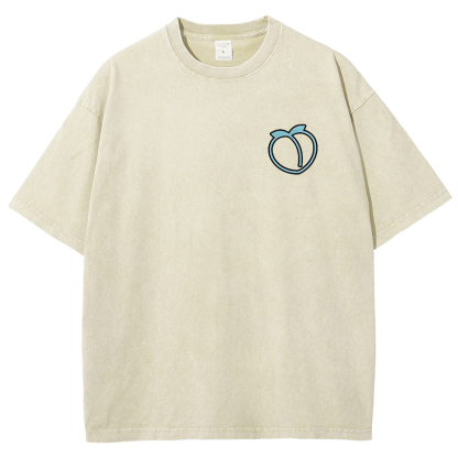Leave Him And Invest In Your Glotes Unisex Fit Washed T-Shirt-moweekender