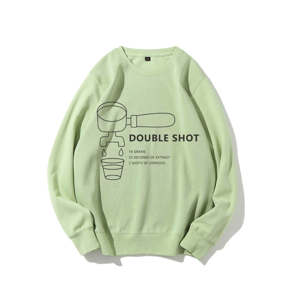 Double Shot Casual Crewneck Sweatshirt-moweekender