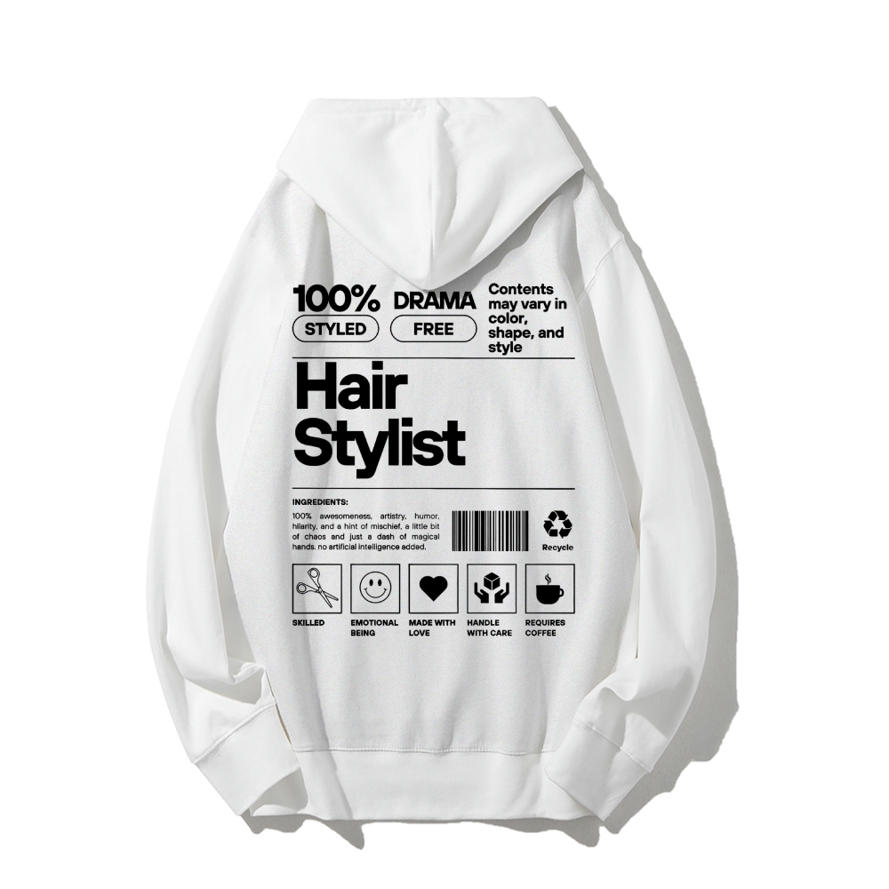Hair Stylist Casual Hoodie-moweekender