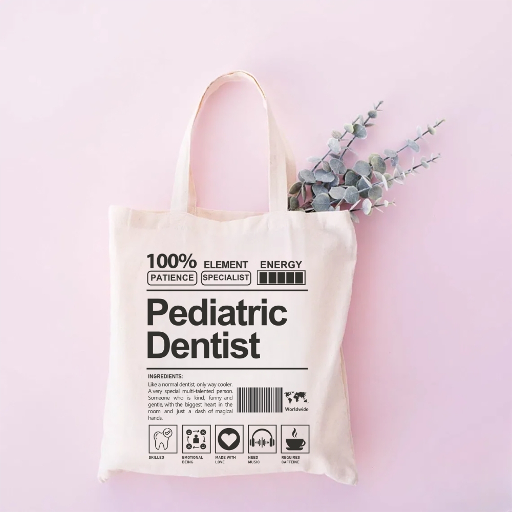 Pediatric Dentist Tote Bag-moweekender