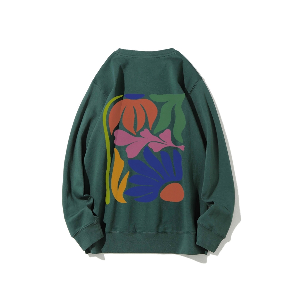 Wildflowers Matisse Art Casual Crewneck Sweatshirt-moweekender
