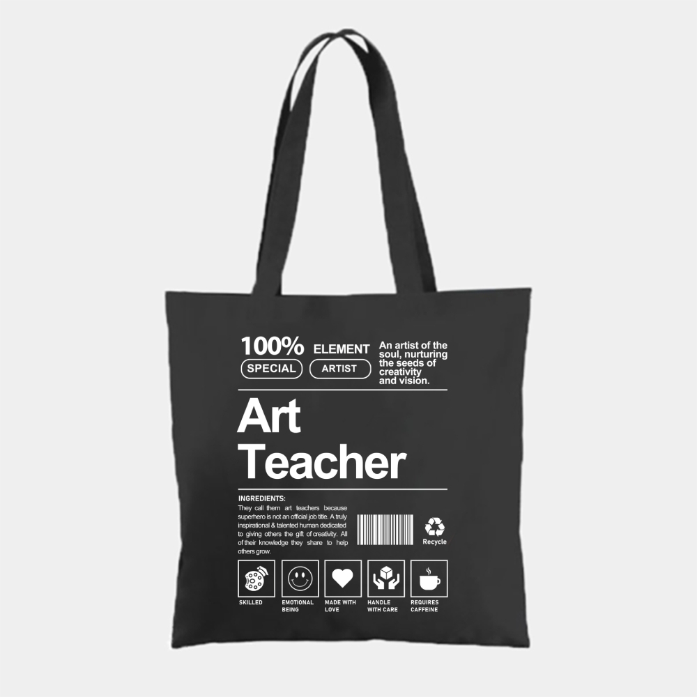Art Teacher Tote Bag-moweekender
