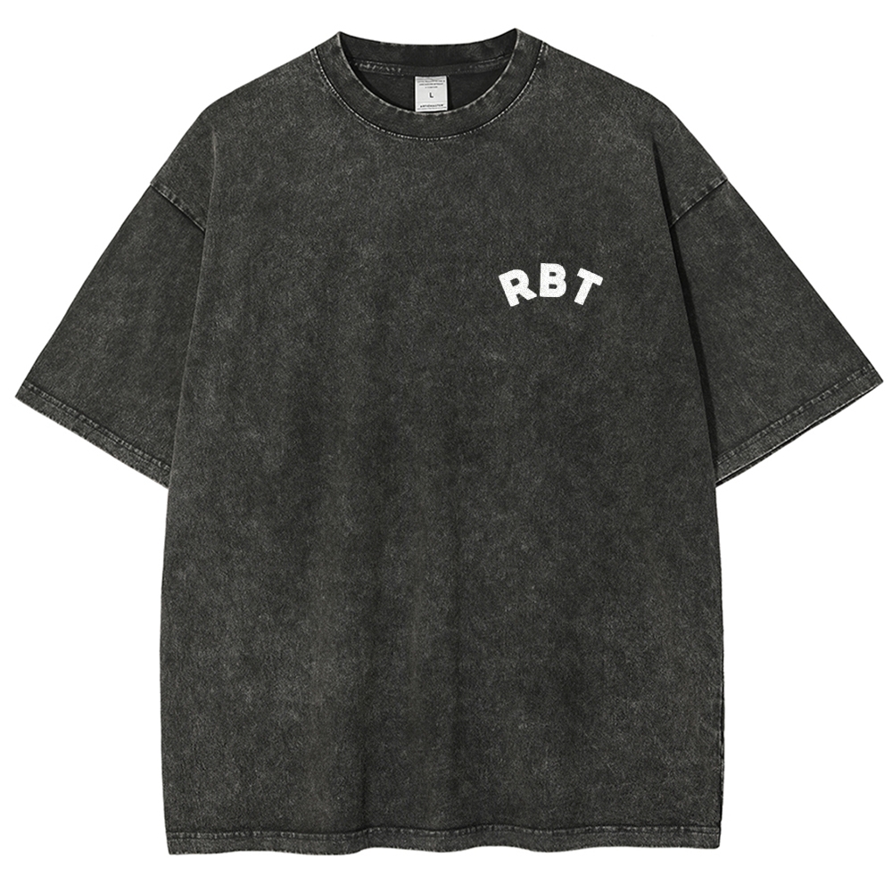 Registered Behavior Technician Unisex Fit Washed T-Shirt-moweekender