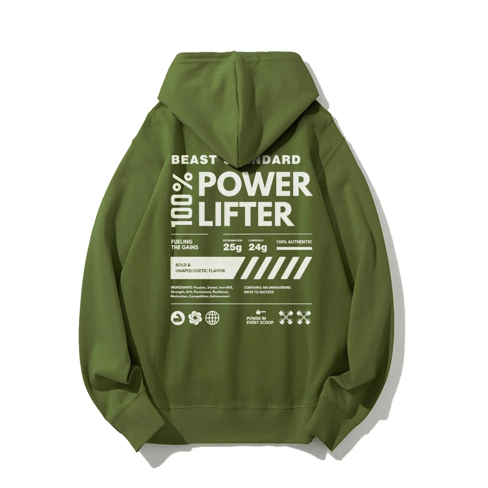 Power Lifter Casual Hoodie-moweekender