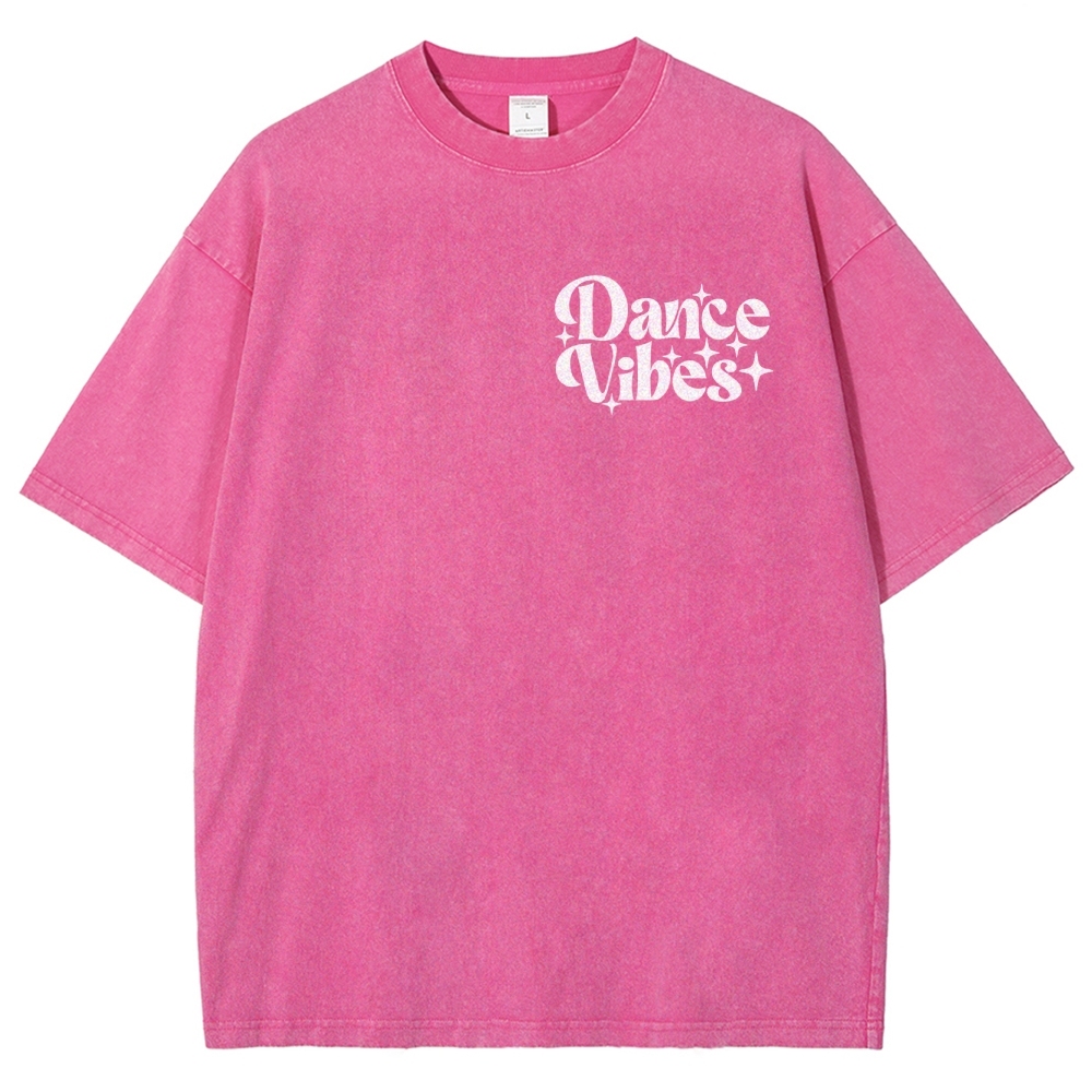dance vibes Unisex Fit Washed T-Shirt-moweekender
