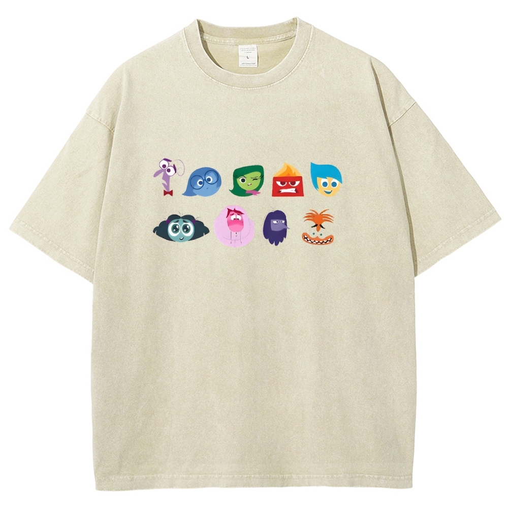 It's Okay To Feel All The Feels Washed T-shirt-moweekender