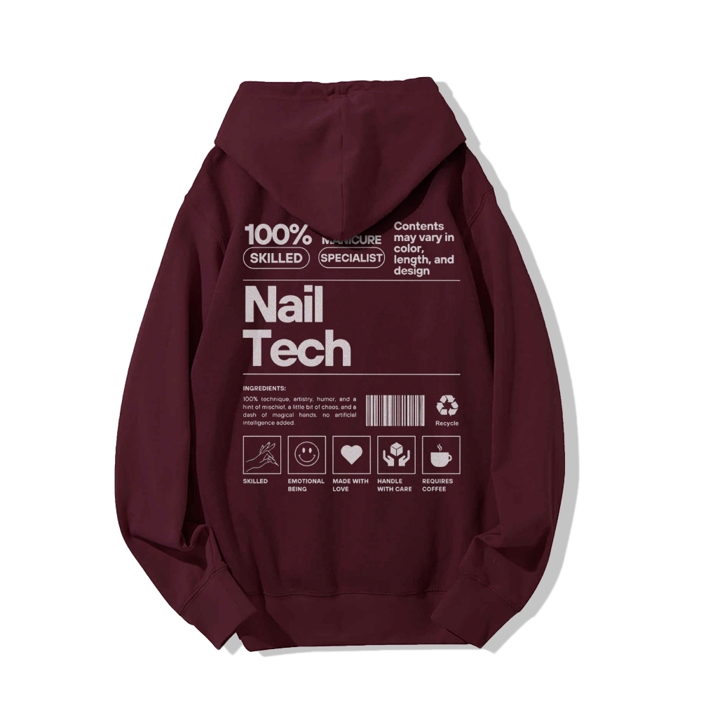 Nail Tech Casual Hoodie-moweekender