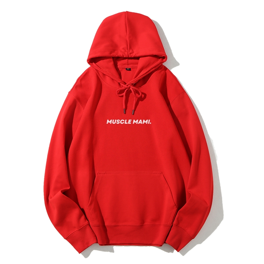 Muscle Mami Long sleeved Hoodie-moweekender