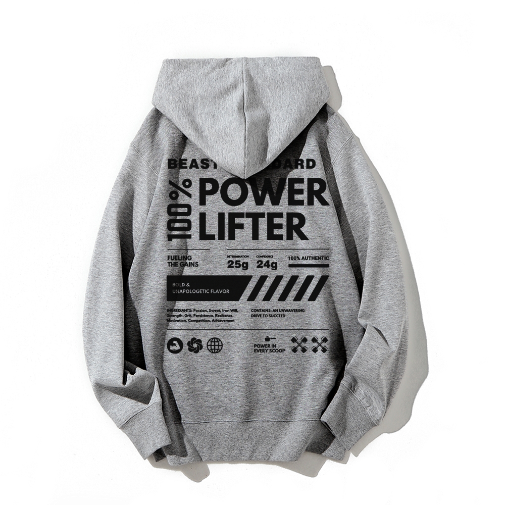 Power Lifter Casual Hoodie-moweekender