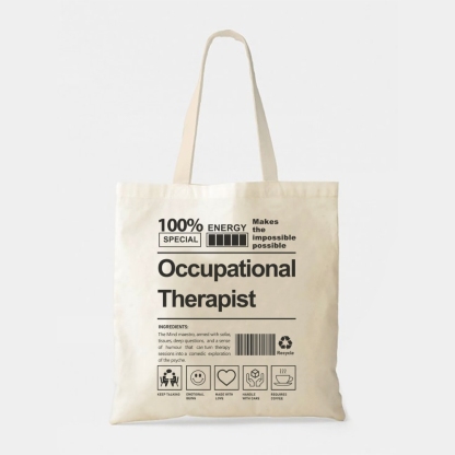 Occupational Therapist Tote Bag-moweekender