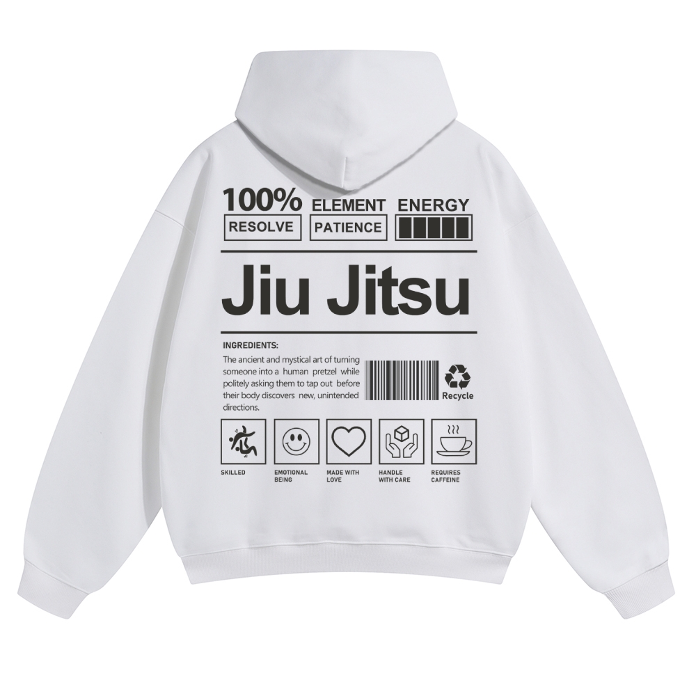Jiu Jitsu Unisex Casual Anime Print Hoodie-moweekender