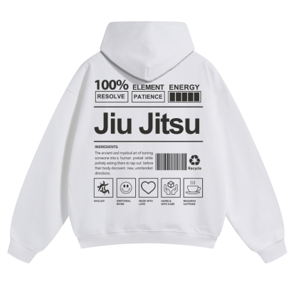 Jiu Jitsu Unisex Casual Anime Print Hoodie-moweekender