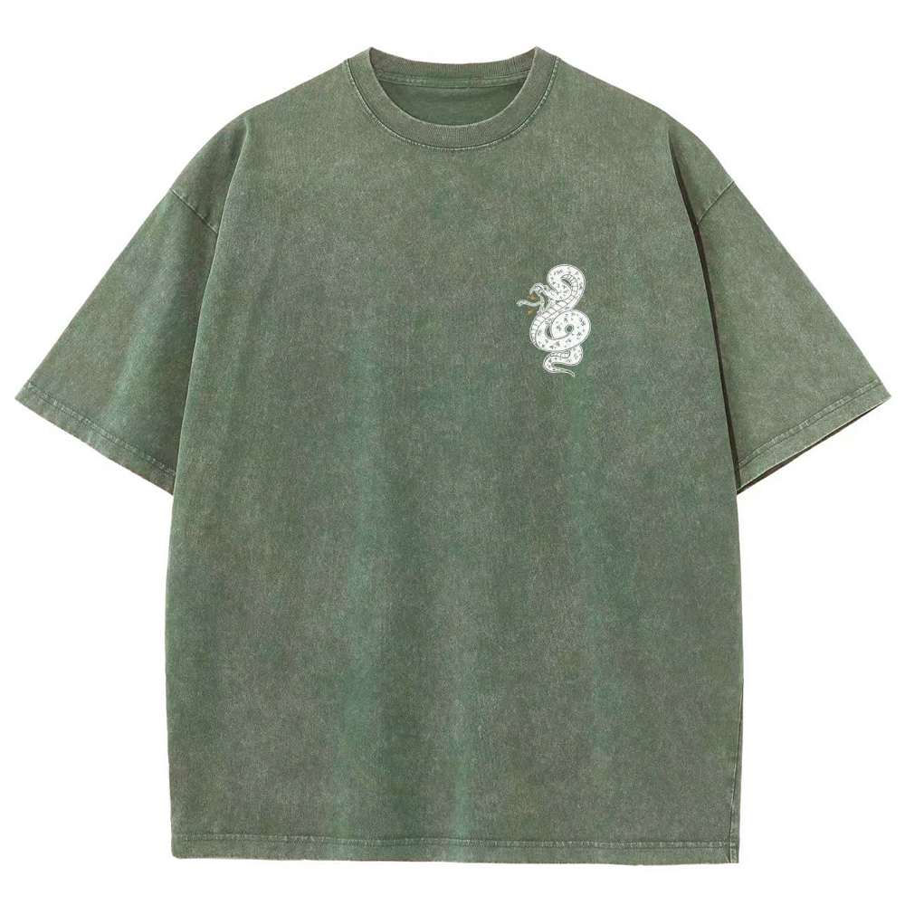 Long Live Rad Women Vintage Snowflake Washed T-Shirt-moweekender