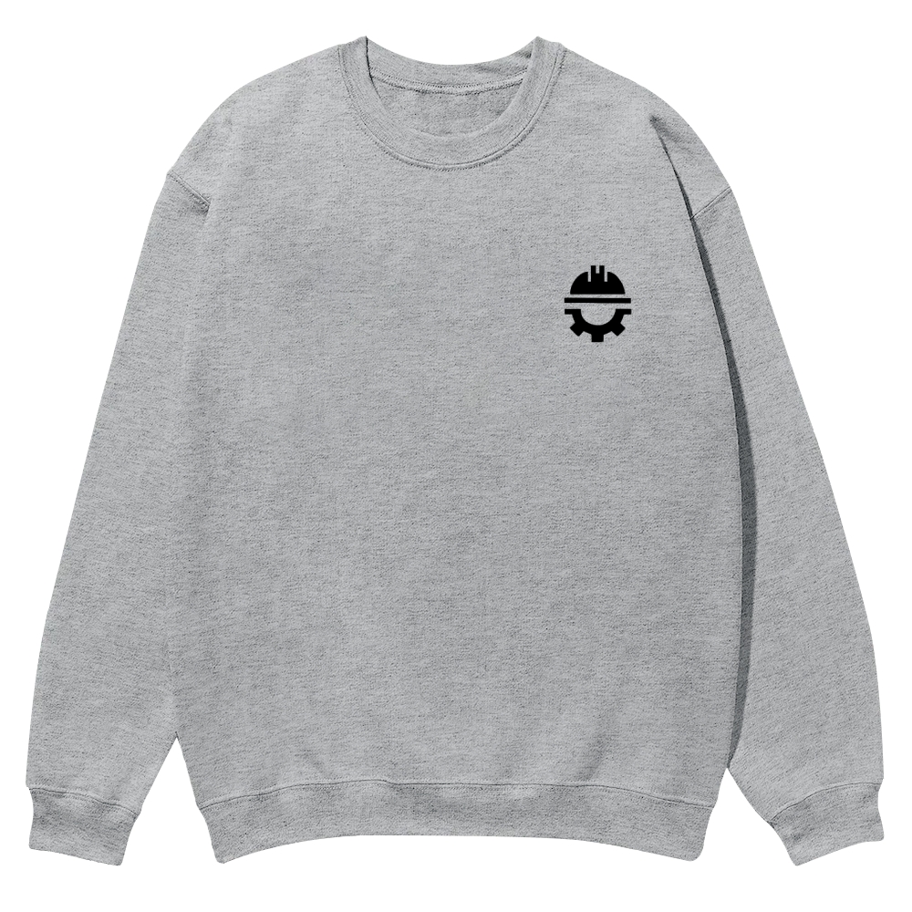 Civil Engineer Pattern Crew Neck Sweatshirt-moweekender