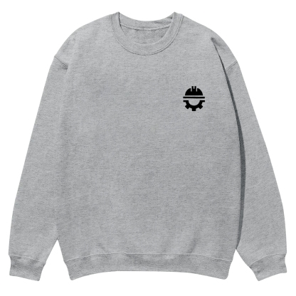 Civil Engineer Pattern Crew Neck Sweatshirt-moweekender