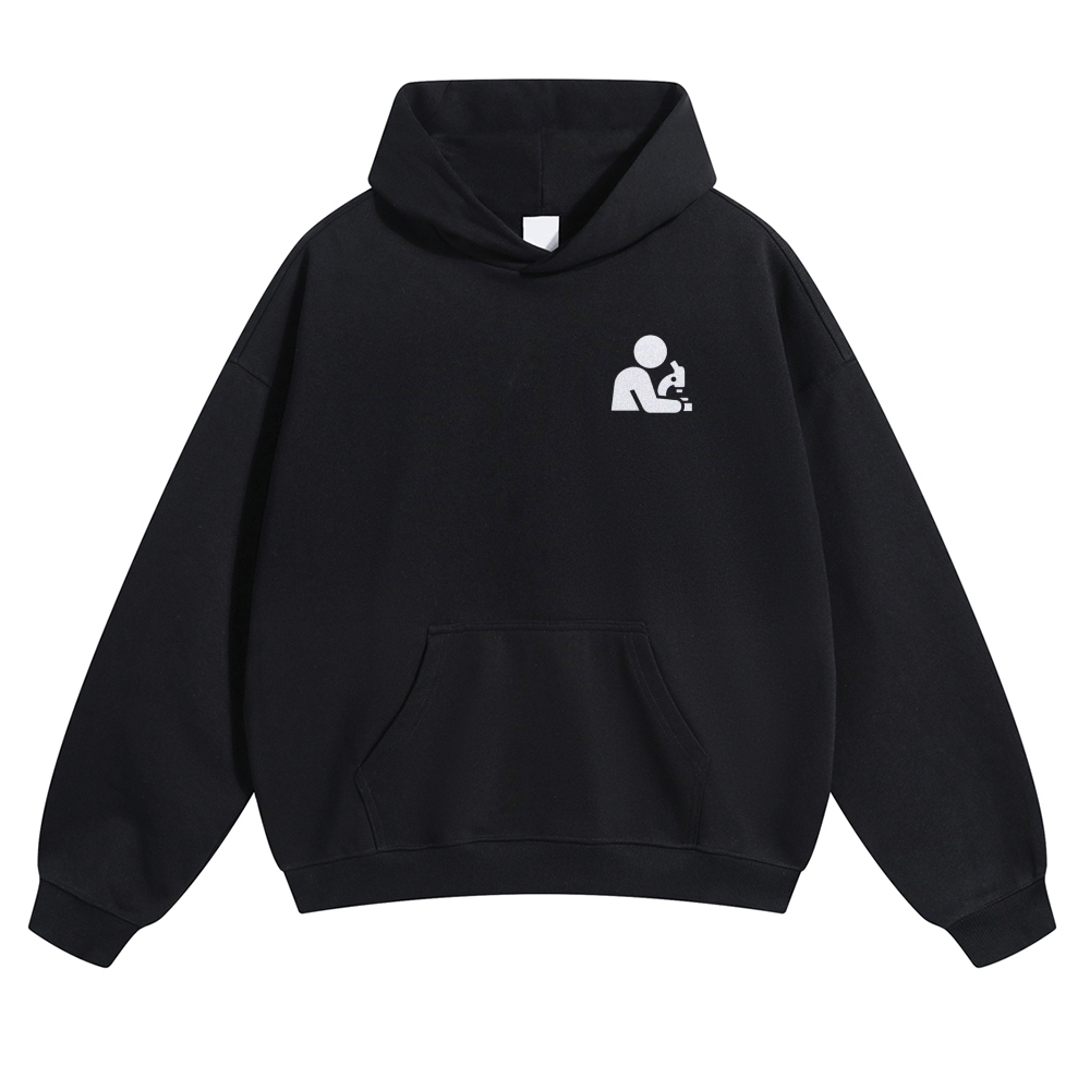 Laboratory Scientist Solid Color Hoodie-moweekender