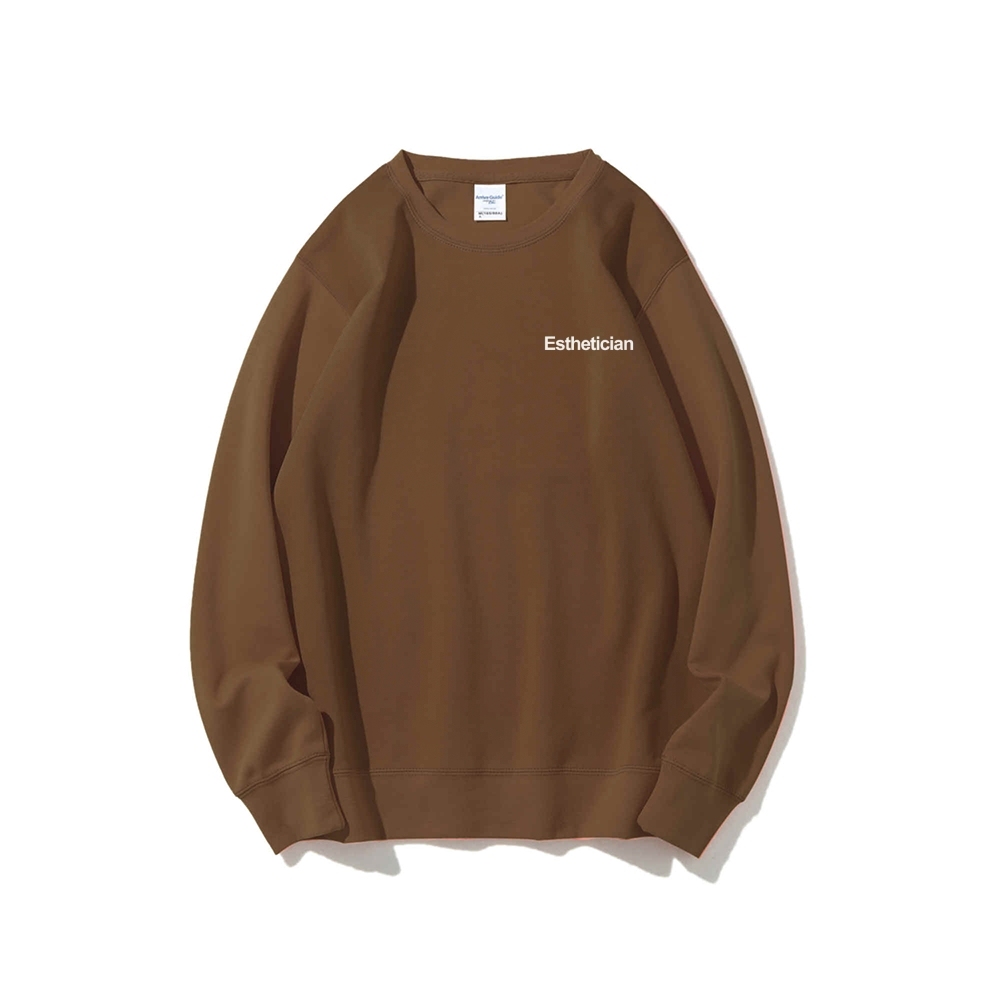 Esthetician Casual Crewneck Sweatshirt-moweekender
