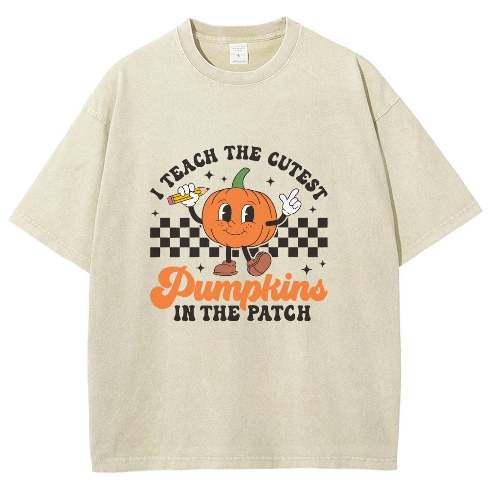 Halloween Unisex Fit Washed T-Shirt-moweekender