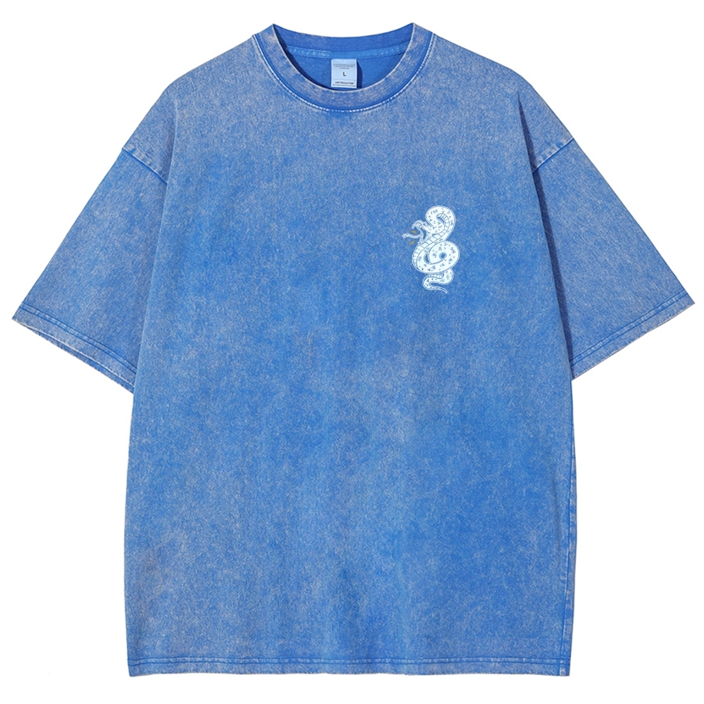 Long Live Rad Women Vintage Snowflake Washed T-Shirt-moweekender