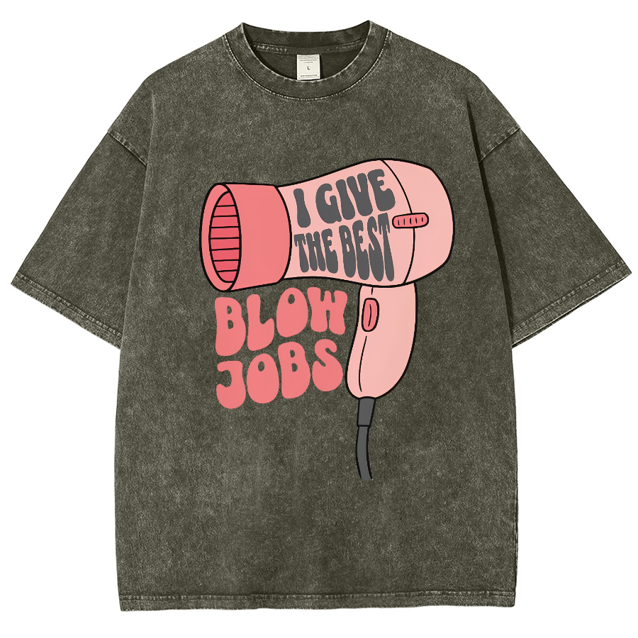 In My Hair Stylist Era Unisex Fit Washed T-Shirt-moweekender