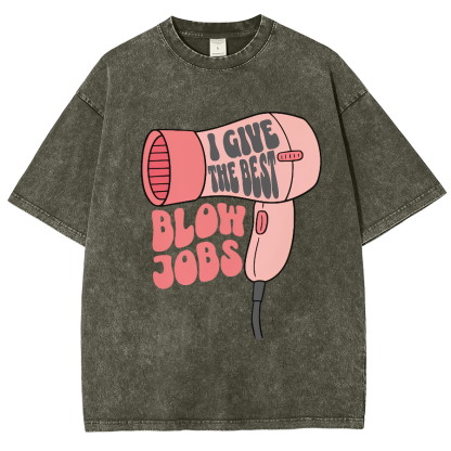 In My Hair Stylist Era Unisex Fit Washed T-Shirt-moweekender