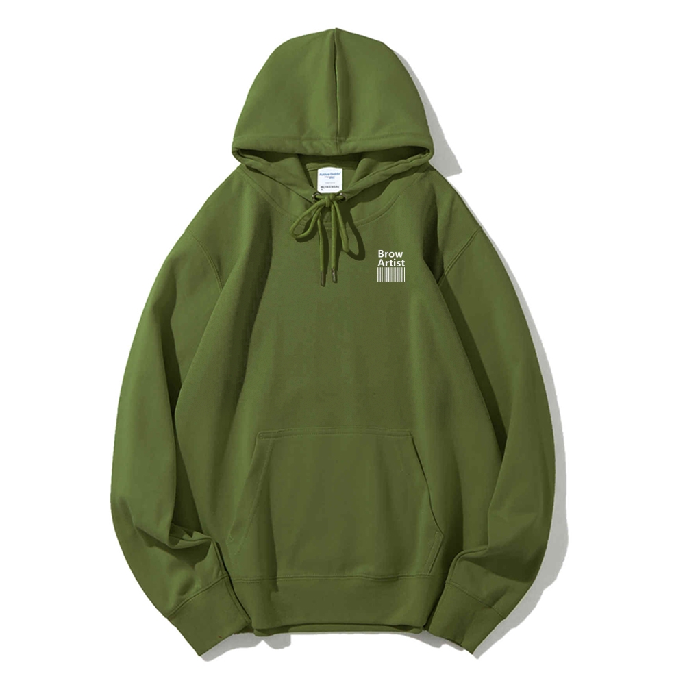 Brow Artist Casual Hoodie-moweekender