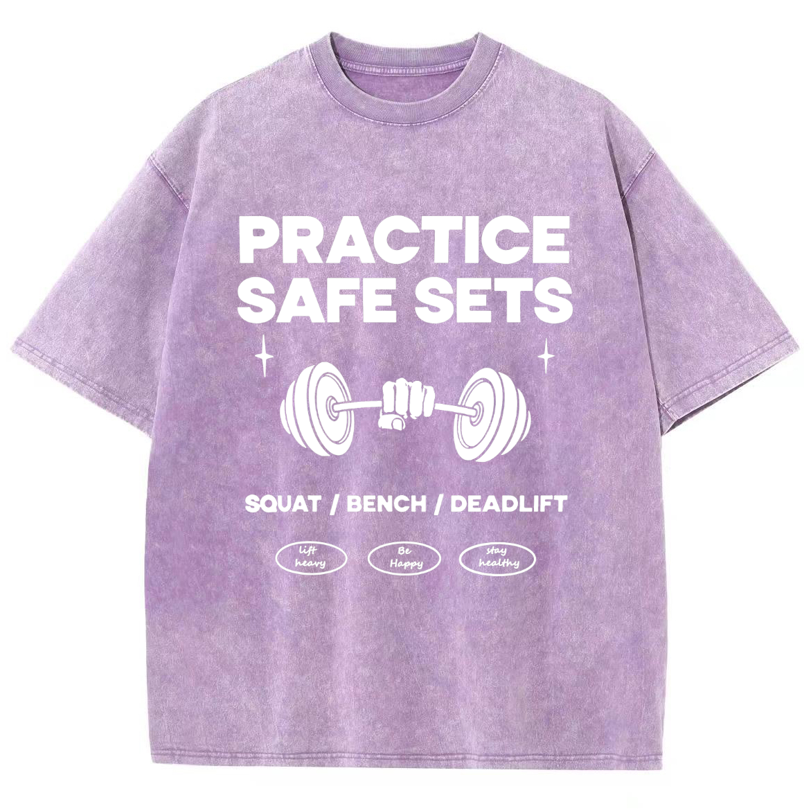 Practice Safe Sets Unisex Fit Washed T-Shirt-moweekender