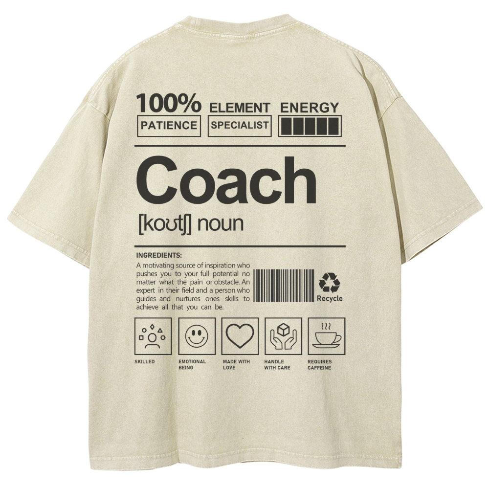 Coach Unisex Fit Washed T-Shirt-moweekender
