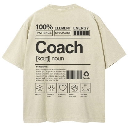 Coach Unisex Fit Washed T-Shirt-moweekender