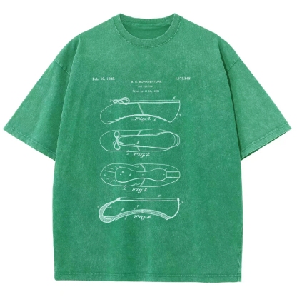 Ballet Unisex Fit Washed T-Shirt-moweekender