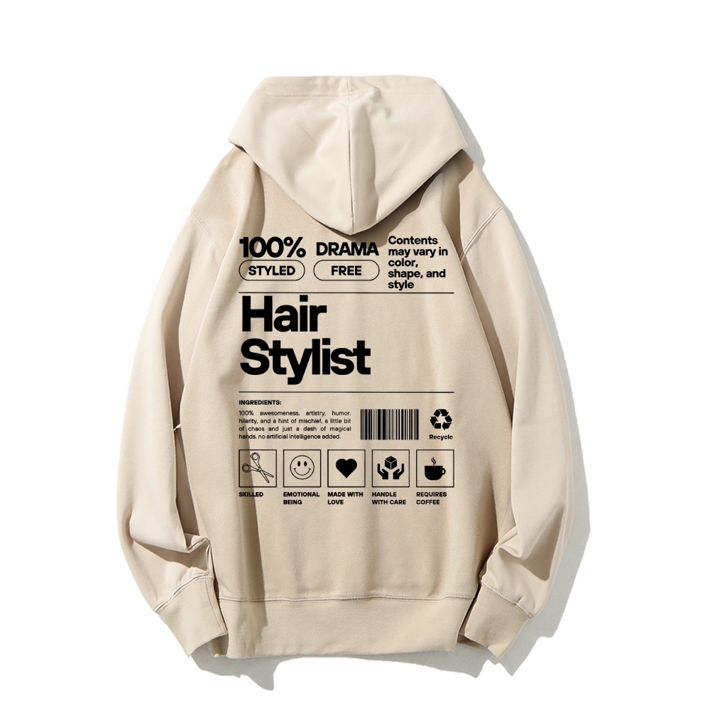 Hair Stylist Casual Hoodie-moweekender
