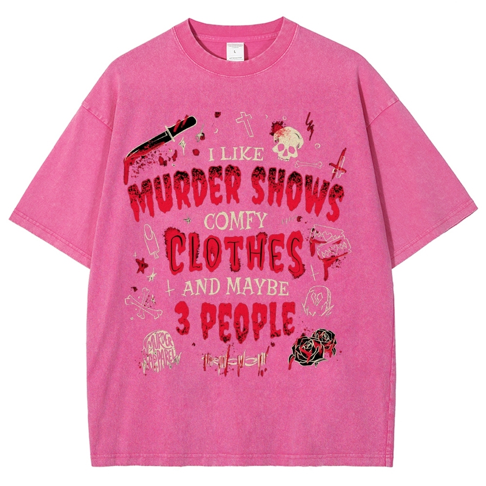 Story Of My Life Vintage Snowflake Washed T-Shirt-moweekender