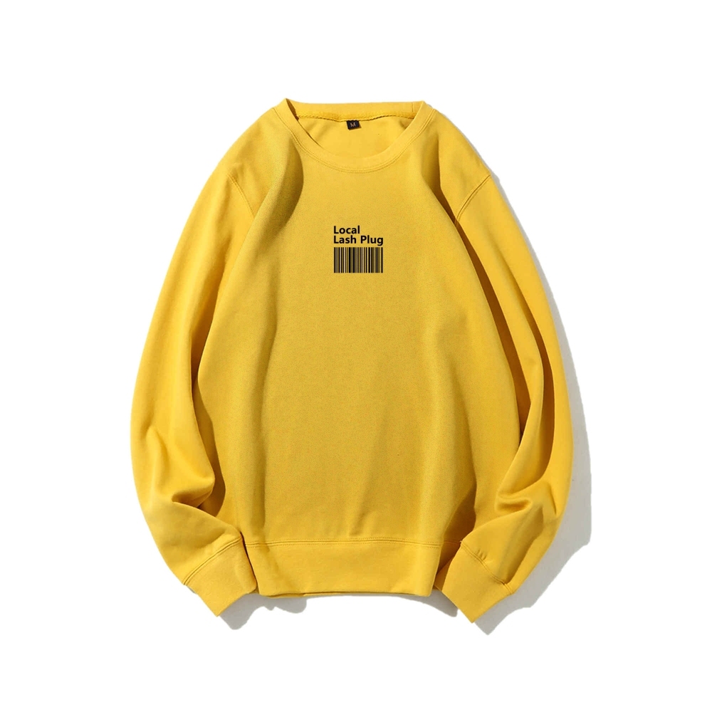 Local Last Plug Long Sleeved Round Neck Sweatshirt-moweekender