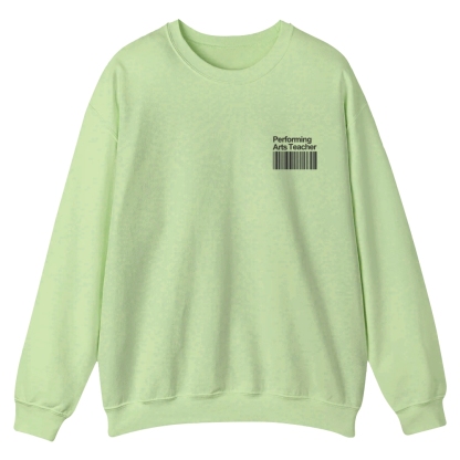 Performing Arts Teacher Casual Crewneck Sweatshirt-moweekender