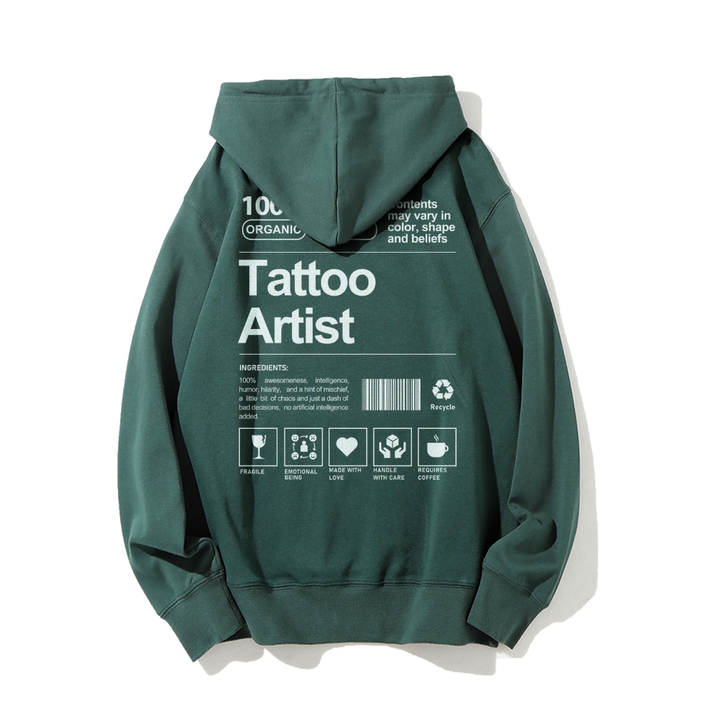Tattoo Artist Casual Hoodie-moweekender