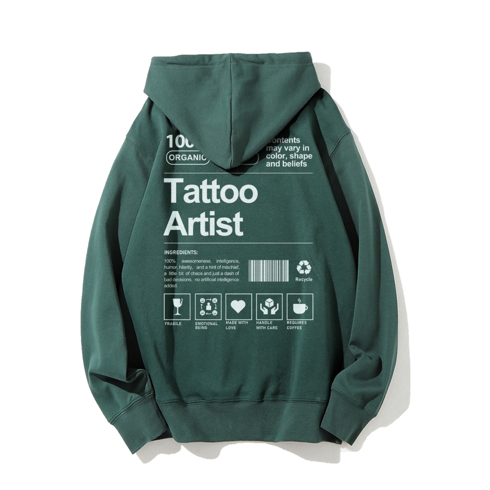 Tattoo Artist Casual Hoodie-moweekender
