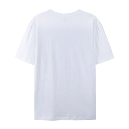 Halloween is life Cotton Short-Sleeved T-Shirt-moweekender
