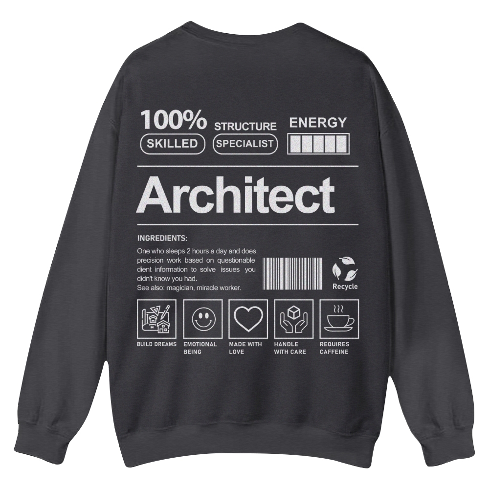 Architect Casual Crewneck Sweatshirt