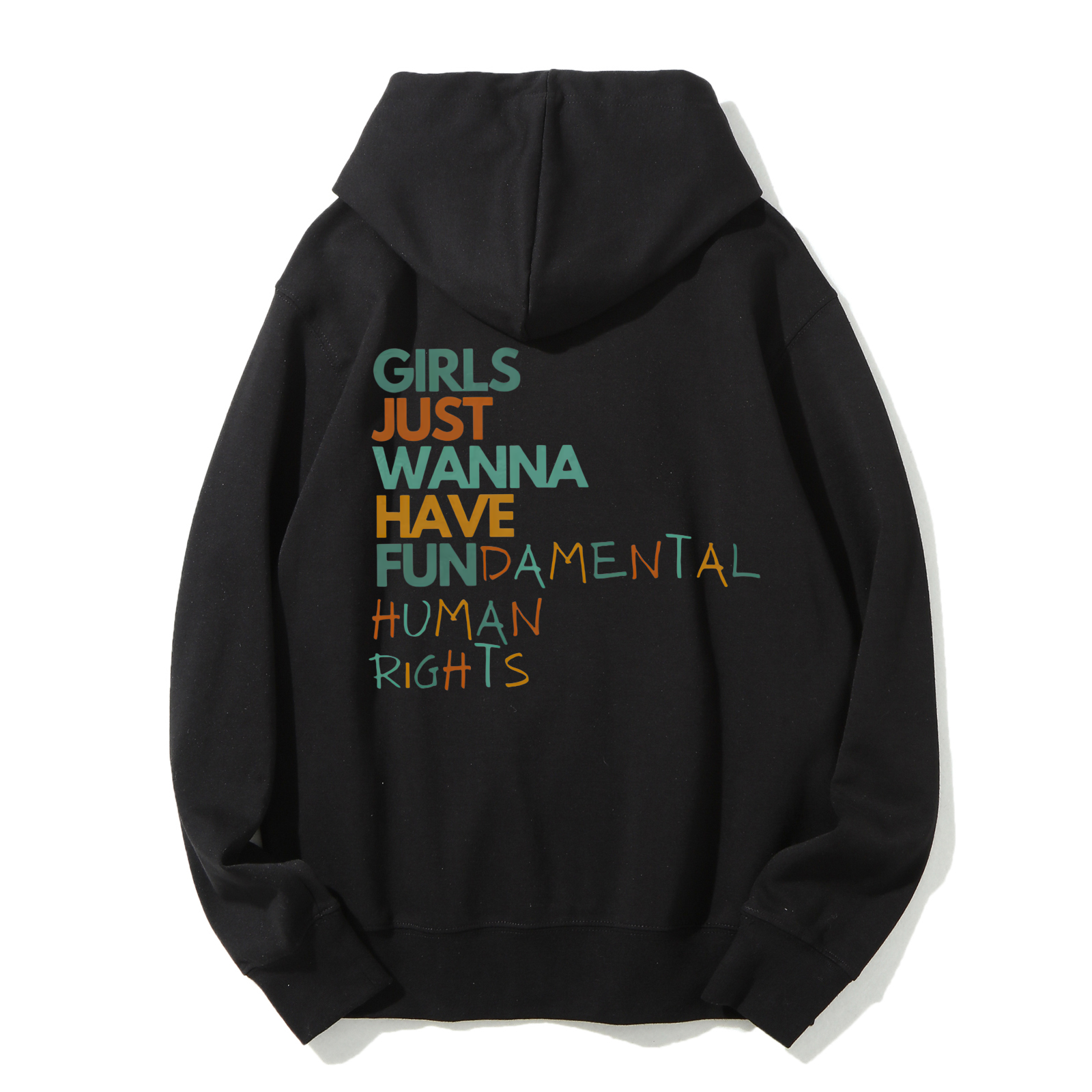 Girls Just Wanna Have Fundamental Human Rights Hoodies-moweekender