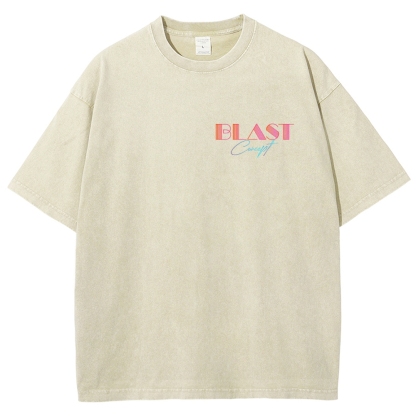 Unisex Fit Washed T-Shirt-moweekender